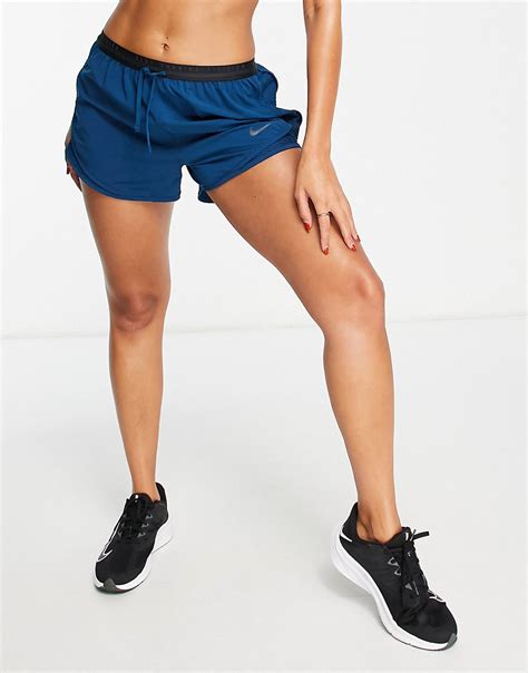 Nike Dri Fit Temp Shorts In Blue Modesens