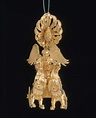 Earring with Nike driving a two-horse chariot | Museum of Fine Arts, Boston