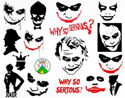 1050x1050 joker vector graphic design joker face, joker art, joker. Why So Serious Vector at Vectorified.com | Collection of ...