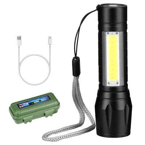 Powerful Cobxpe Led Flashlight Waterproof Portable Camping Lantern