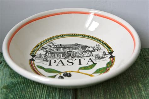 Italian Pasta Serving Bowl