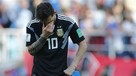 World Cup 2018 Argentina V Iceland Result Video Scores Lionel Messi Au