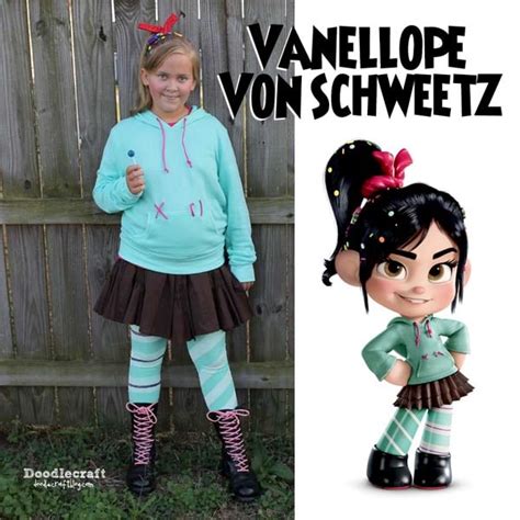 Vanellope Von Schweetz Cosplay Halloween Costume Diy