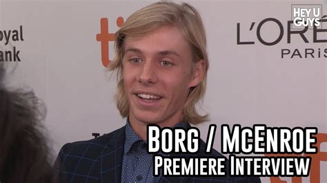 Obviously those reports have been greatly exaggerated. Denis Shapovalov - Borg / McEnroe World Premiere Interview ...