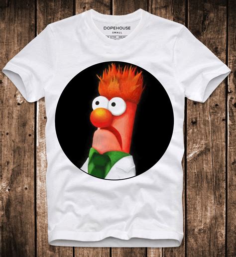 T Shirt Beaker Muppet Show Muppets Retro Vintage Kult Serie Etsy