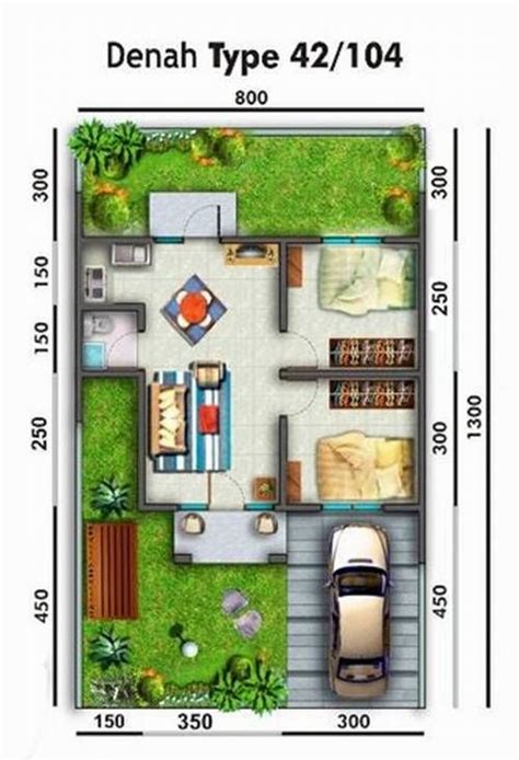 rumah minimalis ukuran  rumah minimalis bhk house