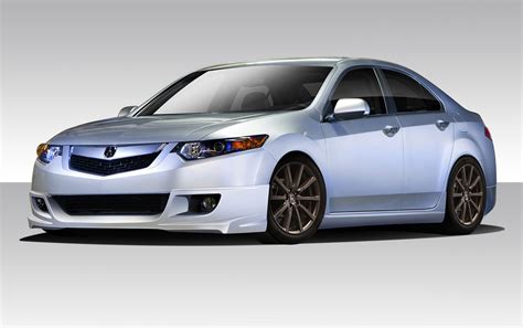 Car And Truck Parts For 09 10 Acura Tsx Jdm Style Pu Front Bumper Lip