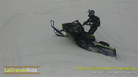 Andies Prairie Powder Snowmobiling Tollgate Oregon Youtube