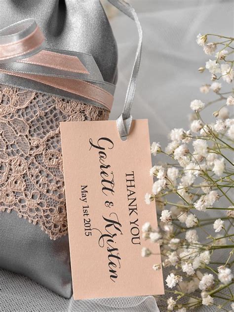 Favor Bags And Tags Are Perfect Treat For Your Wedding Guests Impress