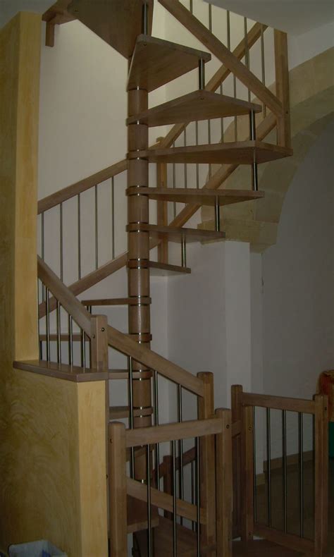 Square Spiral Staircase Saturno Inox Plus Ci Erre Scale Wooden
