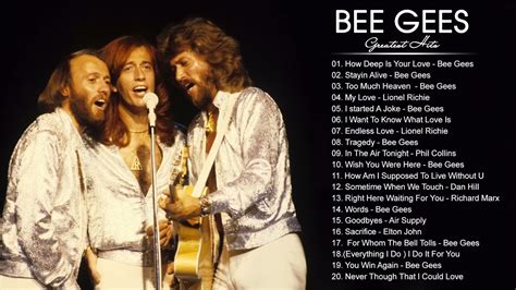 Bee Gees Best Songs Bee Gees Greatest Hits Full Album Youtube