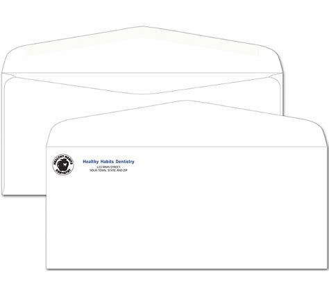 10 Envelopes Business Envelopes Standard Printed Envelopes Custom