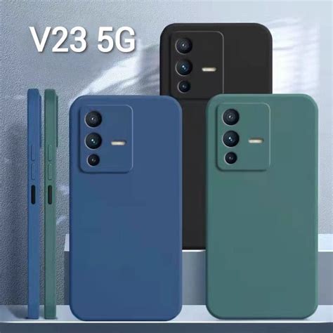 V23 5gพร้อมส่งในไทยเคสtpuนิ่มสีพาสเทลแบบคลุมกล้องvivo V23 5g Hj138