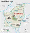 Mapas de San Marino - Atlas del Mundo