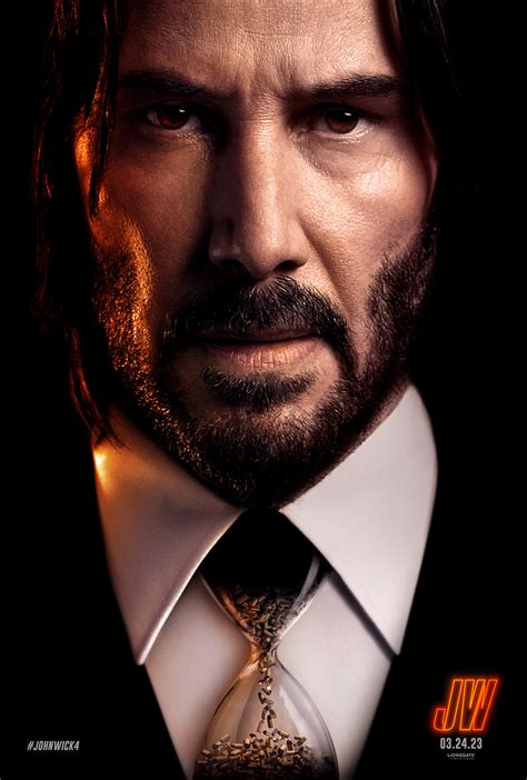 John Wick Chapter 4 2023 Poster ~ Keanu Reeves As John Wick John