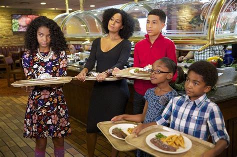 Behind The Scenes With The Cast From Abcs Black Ish Food Fun