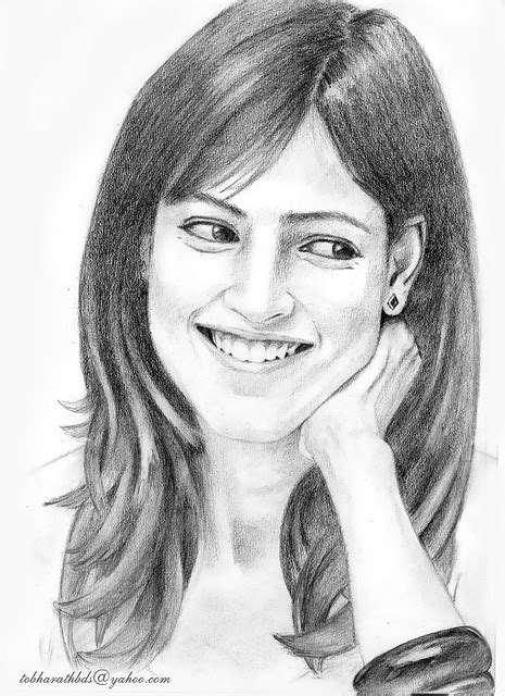 Aggregate Genelia Pencil Sketches Latest In Eteachers