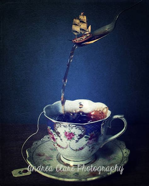 Still Life Tea Cup Photograph Fine Art Surreal Whimsical Etsy