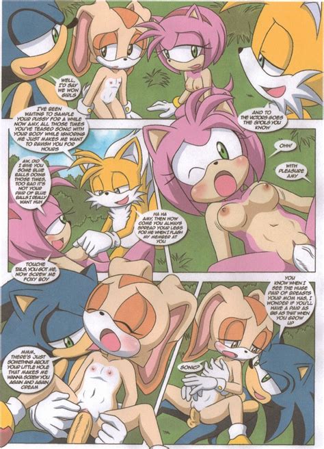 Rule 34 Amy Rose Anthro Breasts Brown Eyes Closed Eyes Color Cream The Rabbit Female Fur Furry