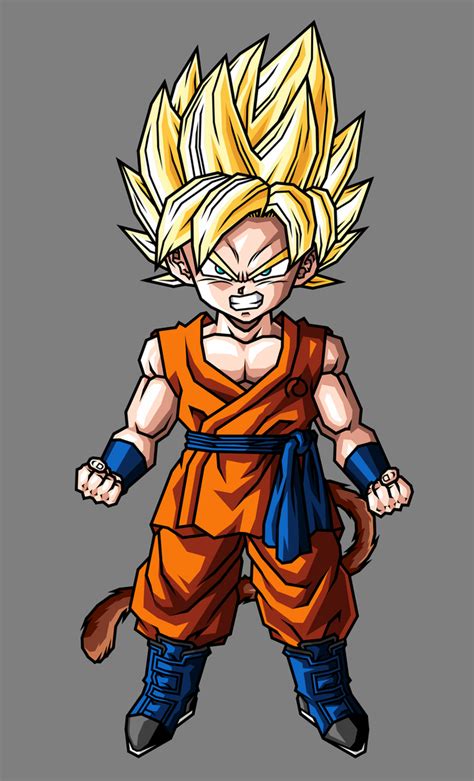 Watch goku black's super saiyan rosé 2 transformation for 'super dragon ball heroes': Kid Goku, SSJ by hsvhrt on DeviantArt