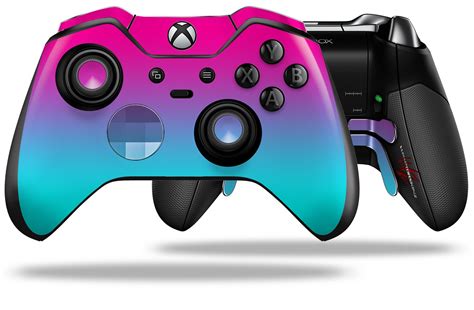 Xbox One Elite Wireless Controller Skins Smooth Fades Neon Teal Hot