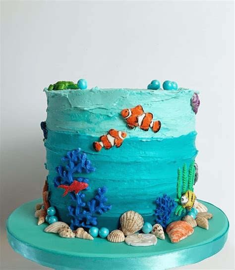 Tropical Fish Cake Design Images Tropical Fish Birthday Cake Ideas