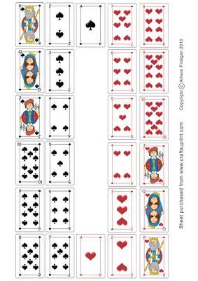 If you ask the question how many cards are in a deck, you will get a simple answer i.e. Card Deck - Spades & Hearts - CUP90717_509 | Craftsuprint