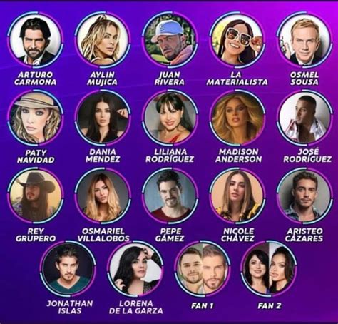 La Casa De Los Famosos Estos Son Los Participantes De La Nueva