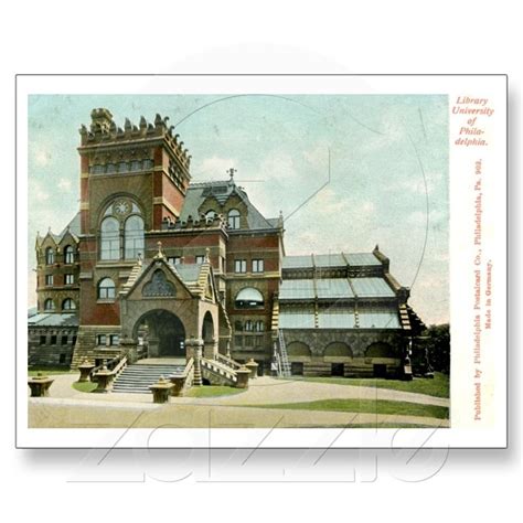 Website for the free library of philadelphia, its programs, resources, and services. Library, University of Philadelphia 1907 Vintage Postcard | Zazzle.com | Postcard, Vintage ...