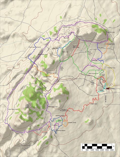 Three Peaks Trail System