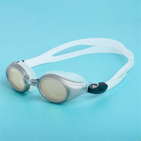 High Quality Custom Prescription Swim Goggles For Teens And Adults Light Gray Optic One Uae