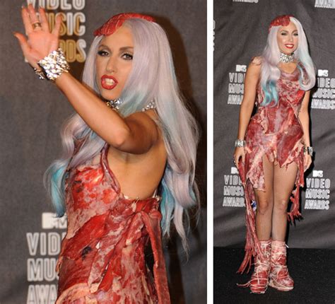 Lady Gagas Meat Dress To Be Preserved Like Jerky
