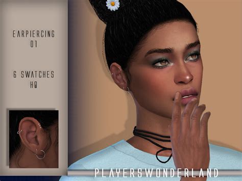 Ear Piercings Cc Colaboration Part 2 The Sims 4 Catalog