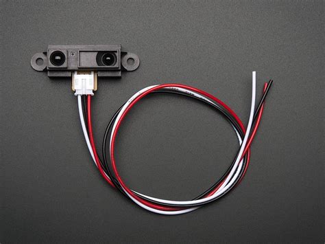 Ir Distance Sensor Includes Cable 10cm 80cm Gp2y0a21yk0f Id 164