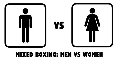 Mixed Boxing Men Vs Women Sidekick Boxing