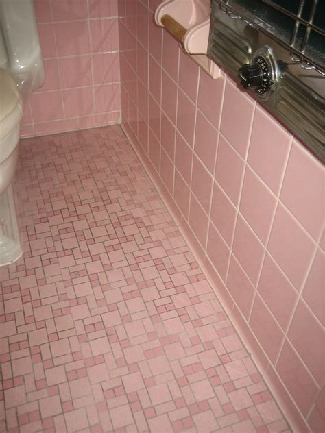 You could discovered one other retro pink bathroom ideas higher design ideas. Tile on floor as accent in MG bath | Pink bathroom tiles ...