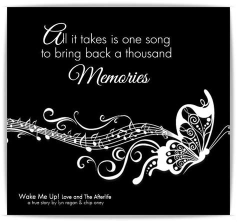 All It Takes Is One Song To Bring Back A Thousand Memories Memories