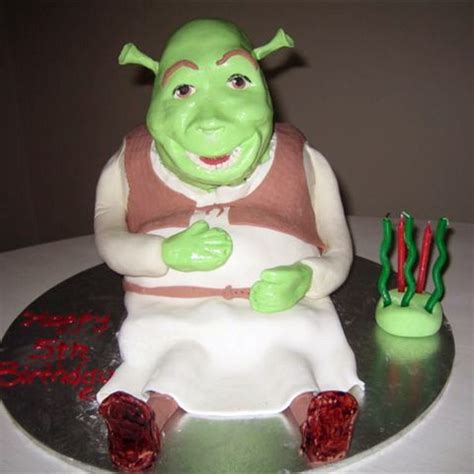 Hilariously Terrible Shrek Cake Fails Camtrader