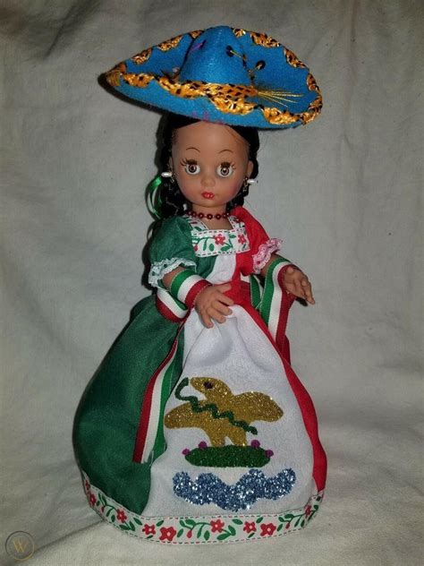 Tipicas Dolly Mexicana With Tipicas Antiguo Muneca Base Plastica 12 Inches Tall 2023231836