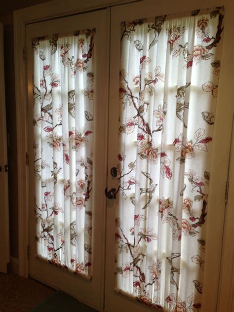 Simple Curtain Ideas For French Doors Simple Ideas Home Decorating Ideas