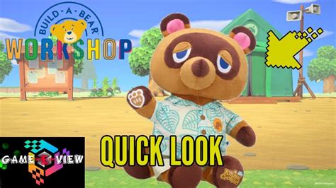 Build A Bear Tom Nook Quick Look Youtube
