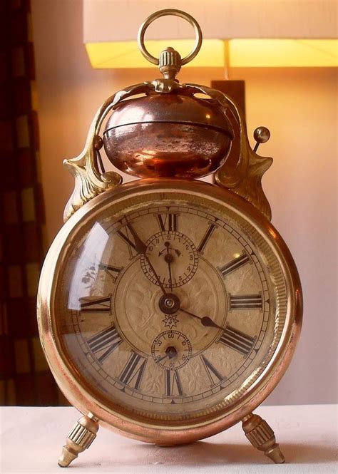 The Most Beautiful Antique Alarm Clock Cherrie Junghans Made