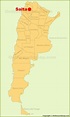 Salta Map | Argentina | Detailed Maps of Salta