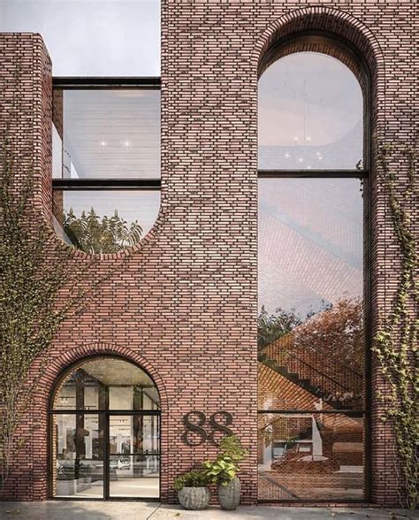 24 Stunning Brick Architecture Inspirations Vintagetopia