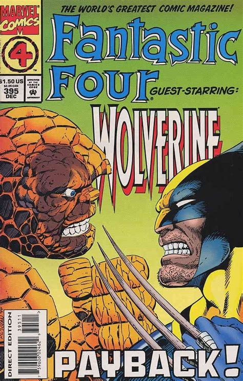 Fantastic Four Vol 1 395 Vf Marvel Comic Book