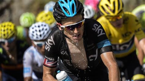 Tour De France Team Sky Riding Strong Geraint Thomas Bbc Sport