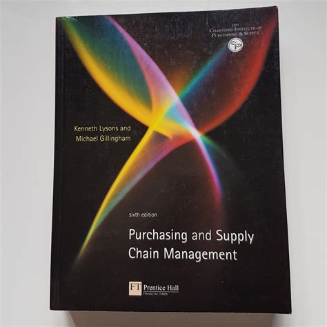 Purchasing And Supply Chain Management Hobbies And Toys Books