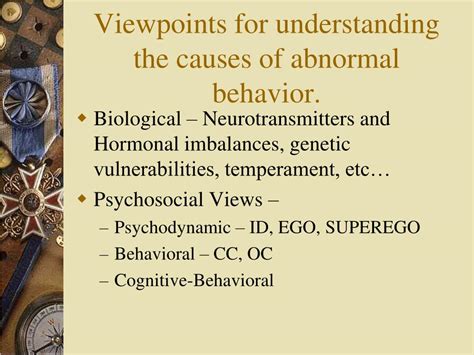 Ppt Abnormal Psychology Powerpoint Presentation Free Download Id