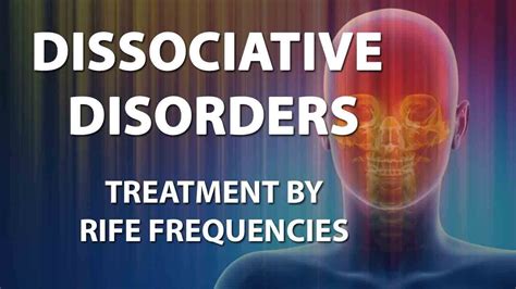 dissociative disorders depersonalization derealization rife frequencies quantum medicine