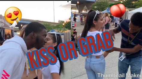 Kiss 😘or Grab 🍑 Public Interview Youtube